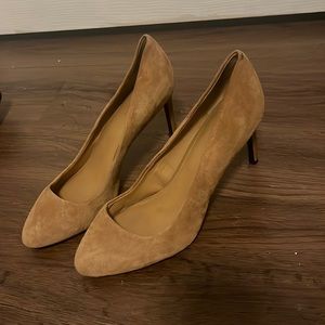Calvin Klein size 9 women’s suede and patent leather work pumps